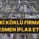 İki Köklü Tekstil Firması İflas Etti: Dünyaca Ünlü Markaların Kumaş Tedarikçileri Arasındaydılar