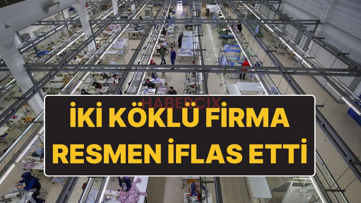 İki Köklü Tekstil Firması İflas Etti: Dünyaca Ünlü Markaların Kumaş Tedarikçileri Arasındaydılar