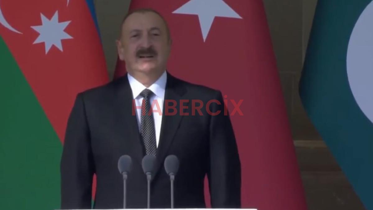 İlham Aliyev’den Ermenistan’a gönderme: Artık hücrede Azerbaycan çayı içiyorlar