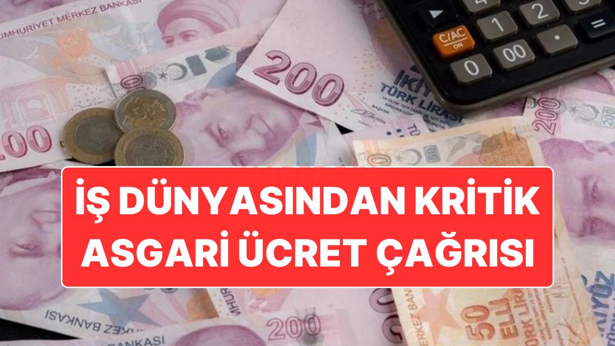 İş Dünyasından Bölgesel Asgari Ücret Çağrısı: “Mutlaka Değerlendirmeliyiz”