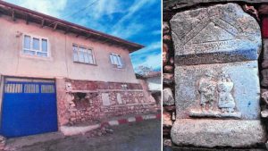 Isparta’da tarihi taşı yerinden söken muhtar tutuklandı