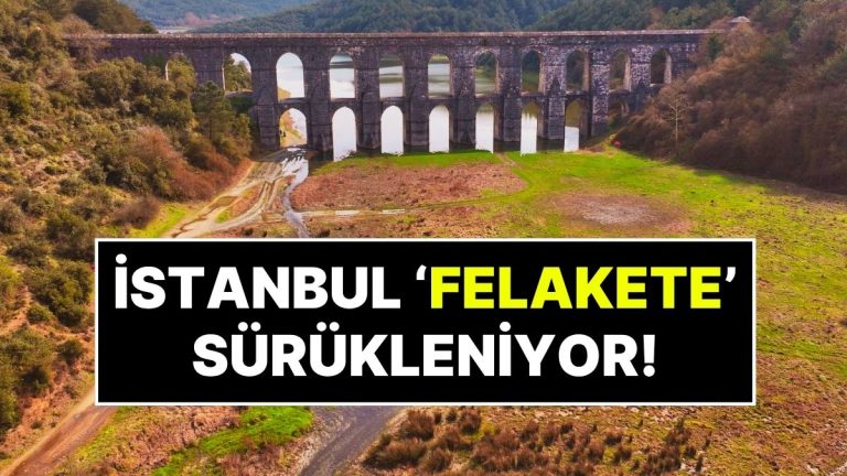 İstanbul’da Büyük Alarm! Orhan Şen Açıkladı: İstanbul’un 50 Günlük Suyu Kaldı