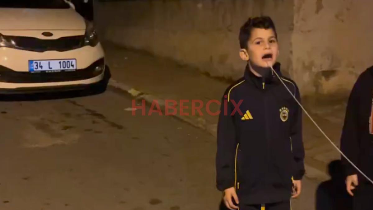 İstanbul’da sallanan dişi, topa şut çekerek düşürdüler