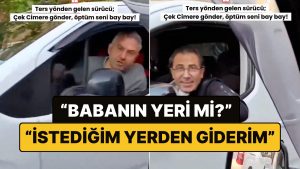 İstanbul’da Ters Yönde Giden Sürücülerin ‘Pişkin’ Cevapları Sinirleri Hoplattı