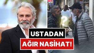 İzin Vermedi: Haluk Bilginer’den Elini Öpmek İsteyen Hayranına Ağır Nasihat!