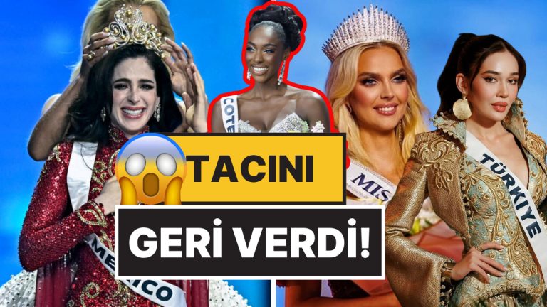 Kainat Güzellik Yarışmasındaki Skandallara Bir Yenisi Eklendi: Miss Universe Finalisti Tacını Geri Verdi!