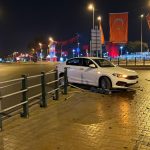 Kayseri’de uyuyan şoför kaza yaptı