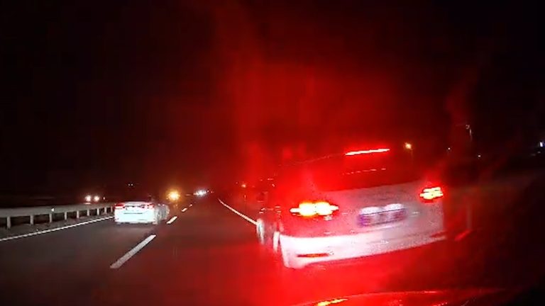 Kırıkkale’de trafikte terör estiren maganda yakalandı