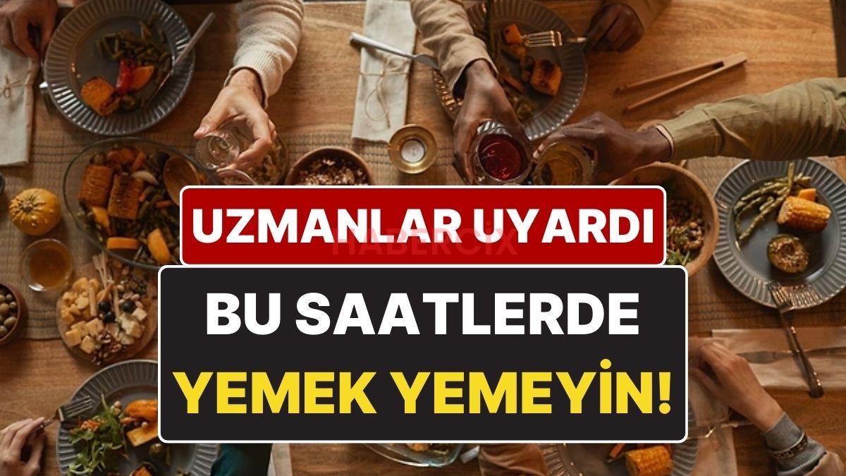 Kış Aylarında Akşam Yemeği Saat Kaçta Yenmeli?