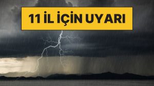Kış Tesirini Göstermeye Başlıyor: Meteoroloji’den 11 Vilayet İçin Gök Gürültüsü ve Sağanak Yağış Uyarısı
