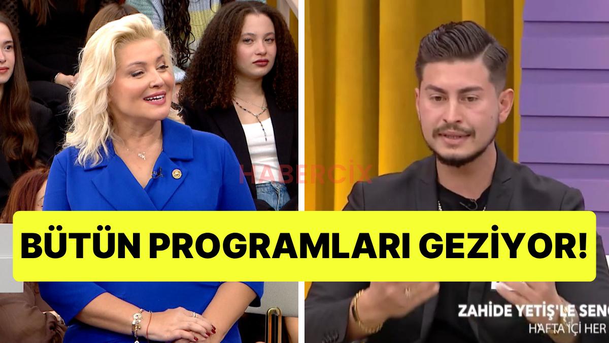 Kısmetse Olur Çağrı Şimdi de Zahide Yetiş’in Programına Çıktı