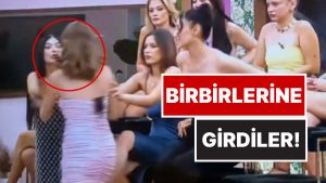 Kısmetse Olur’un Gelin Adayları Ayla ve Beliz Saç Saça Baş Başa Arbede Etti, Damat Adayları Sıkıntı Ayırdı!