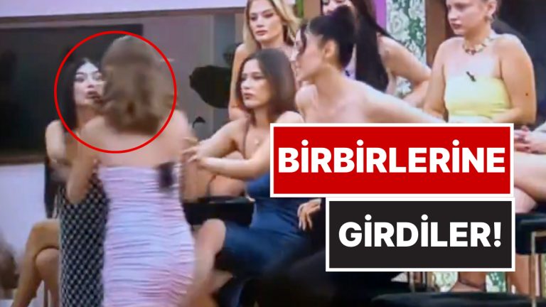 Kısmetse Olur’un Gelin Adayları Ayla ve Beliz Saç Saça Baş Başa Arbede Etti, Damat Adayları Sıkıntı Ayırdı!