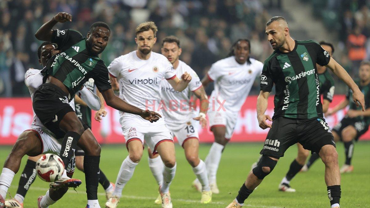 Kocaelispor evinde Gençlerbirliği’ni tek golle geçti