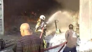 Kocaleli’de 6 kişinin öldüğü yangının birinci anlarına ilişkin manzaralar çıktı