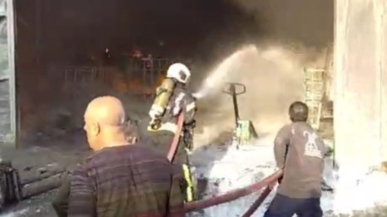 Kocaleli’de 6 kişinin öldüğü yangının birinci anlarına ilişkin manzaralar çıktı