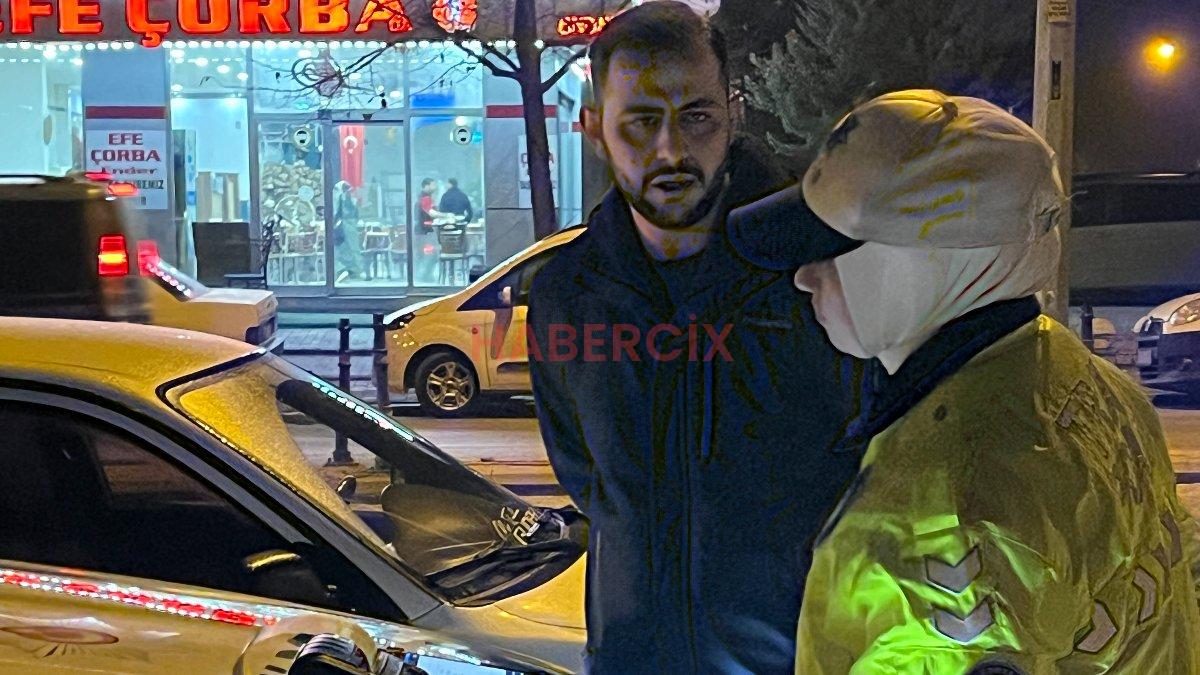 Konya’da ehliyetsiz sürücü, yolu uzatsa da polisten kaçamadı