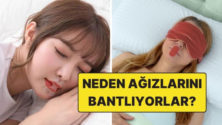Koreliler Uyurken Ağızlarını Oysa Bu Yüzden Bantlıyormuş