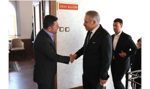 Lider Arı, Emniyet Müdürü Karaman’ı Makamında Ağırladı