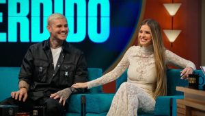 Mario Icardi, sunucuya Galatasaray forması armağan etti