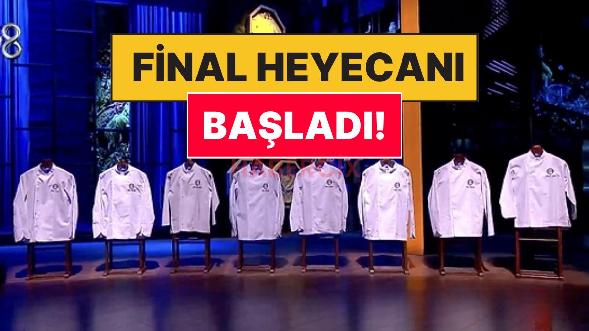 MasterChef’te Şef Ceketleri Dağıtılıyor: İlk 8’e Kalan İsimler Belli Oldu!