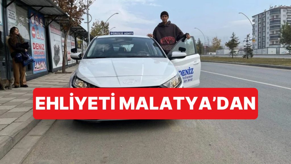 Melissa Vargas Ehliyetini “Memleketi” Malatya’da Girdiği Sınavla Aldı