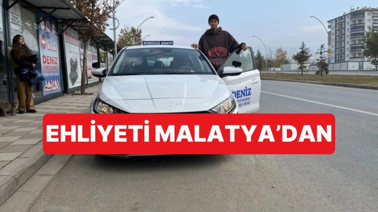 Melissa Vargas Ehliyetini “Memleketi” Malatya’da Girdiği Sınavla Aldı