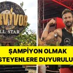 Meraklısına Müjde: Survivor Kupası Müzayedede Satışa Çıktı!