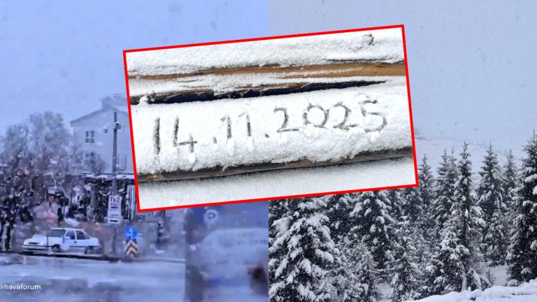 Meteoroloji Uyarısının Ardından Lapa Lapa Kar Yağdı! 17 Kente Yeni Kar Yağışı Uyarısı