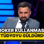 Milyoner’e Katılan Bir Yarışmacının Daha İkinci Soruda Kullandığı Joker Stüdyoyu Güldürdü