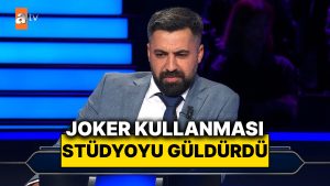 Milyoner’e Katılan Bir Yarışmacının Daha İkinci Soruda Kullandığı Joker Stüdyoyu Güldürdü