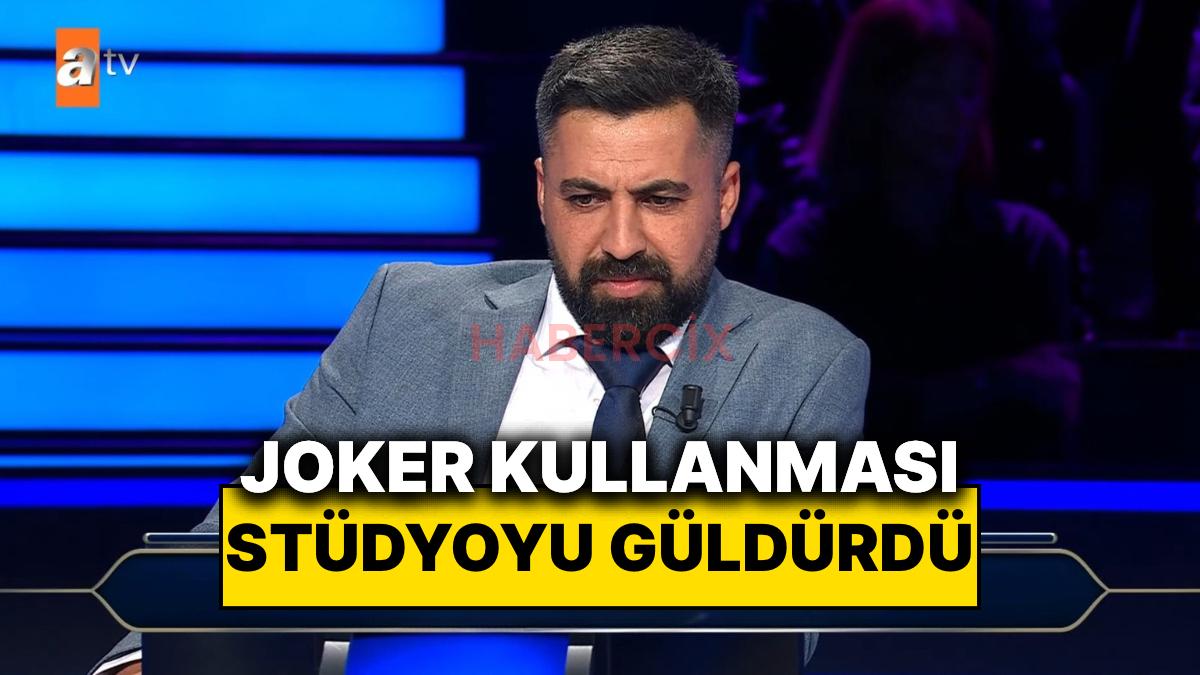 Milyoner’e Katılan Bir Yarışmacının Daha İkinci Soruda Kullandığı Joker Stüdyoyu Güldürdü