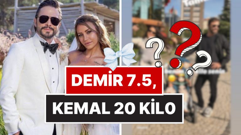 Minik Demir ve Kemal Kocaman Olmuş Bile: Ahmet Kural ve Gizem Şahin’den Maaile İlk Poz!