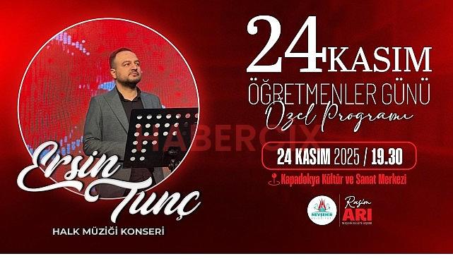 Nevşehir Belediyesi’nden Öğretmenler Günü’ne Özel Konser