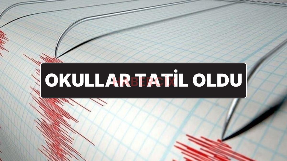Osmaniye’de 4.4 Büyüklüğünde Deprem: Bir İlçede Okullar Tatil Edildi