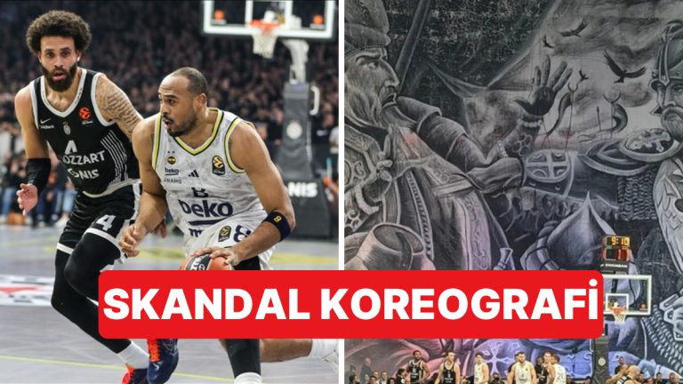 Partizan-Fenerbahçe Maçında Açılan “Tarihi” Göndermeli Koreografi Tepki Çekti
