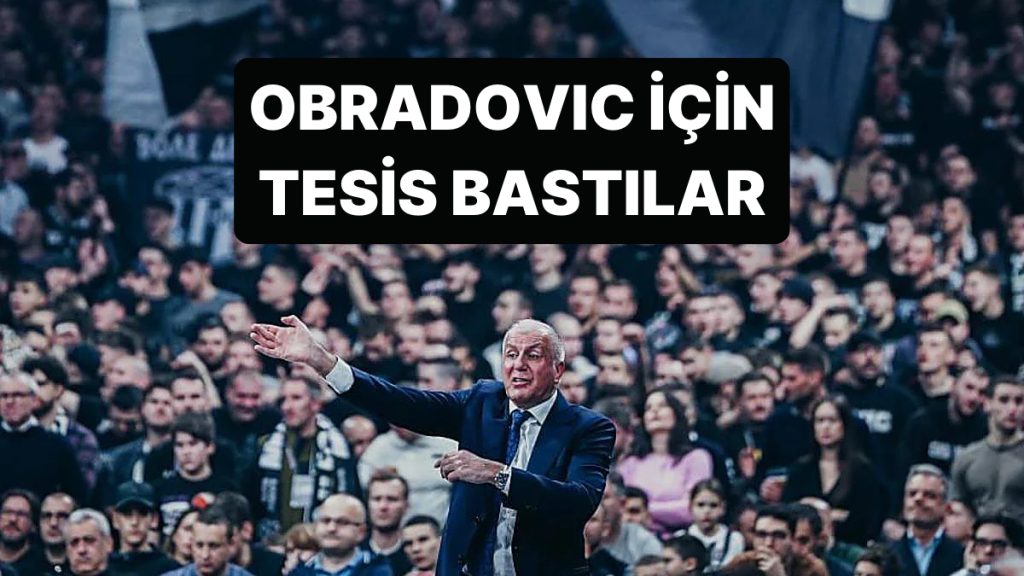 Partizan Taraftarı İstifa Eden Zeljko Obradovic İçin Tesisleri Bastı