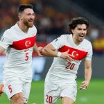 Salih Özcan’ın ulusal gruptaki birinci gol sevinci!