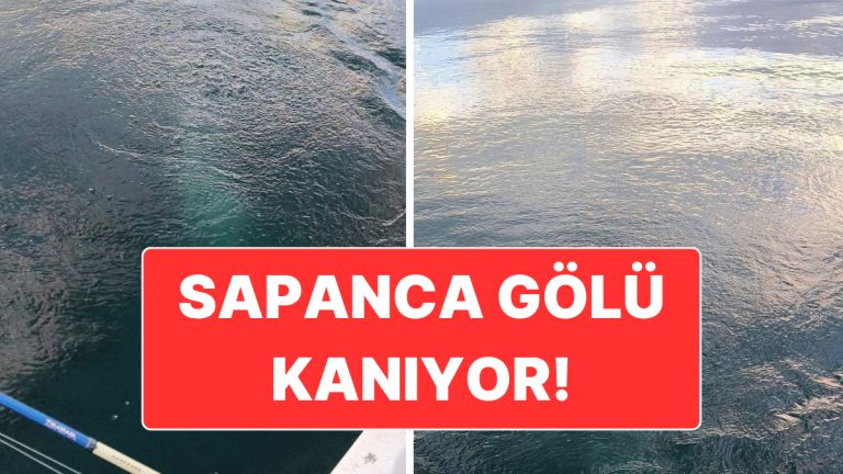 Sapanca Gölü Kaynıyor: Gölde Su Düzeyi Süratle Düşüyor!