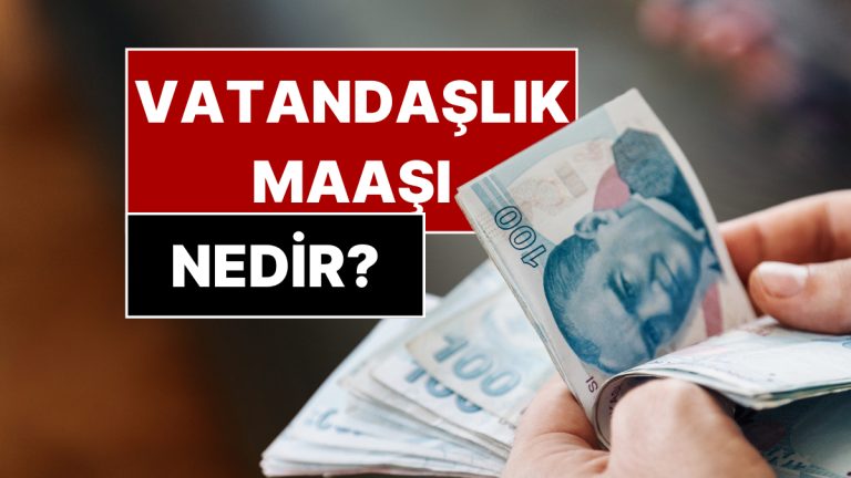 SGK Uzmanı Vatandaşlık Maaşı Uygulamasını 13 Maddede Açıkladı