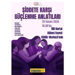“Şiddete Karşı Güçlenme Anlatıları” Sanatçılarımız Tarafından Okuma Tiyatrosu Olarak Kartal’da Sahnenecek