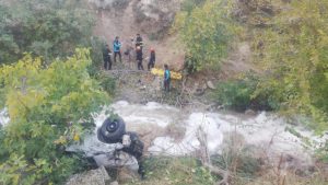 Siirt’te uçuruma düşen araçtaki ölü ve yaralıya ertesi gün ulaşıldı