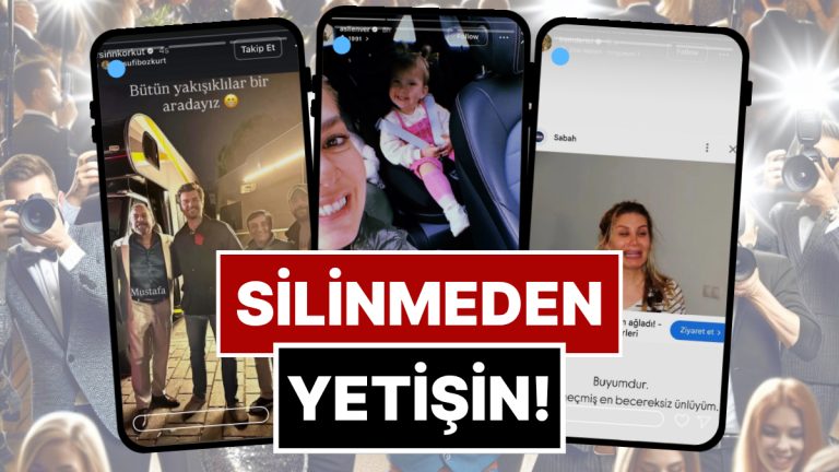 Silinmeden Yetişin: 2-8 Kasım’da Ünlülerin Paylaştığı “Kaçarsa Yazık Olur” Temalı Instagram Hikayeleri!