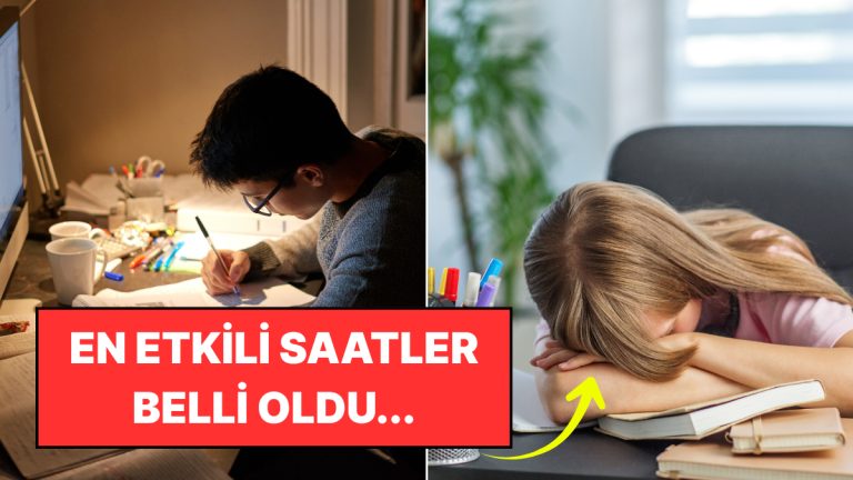 Sınav Haftası Lazım Olur: Ders Çalışmak İçin En Etkili Zaman Belli Oldu!