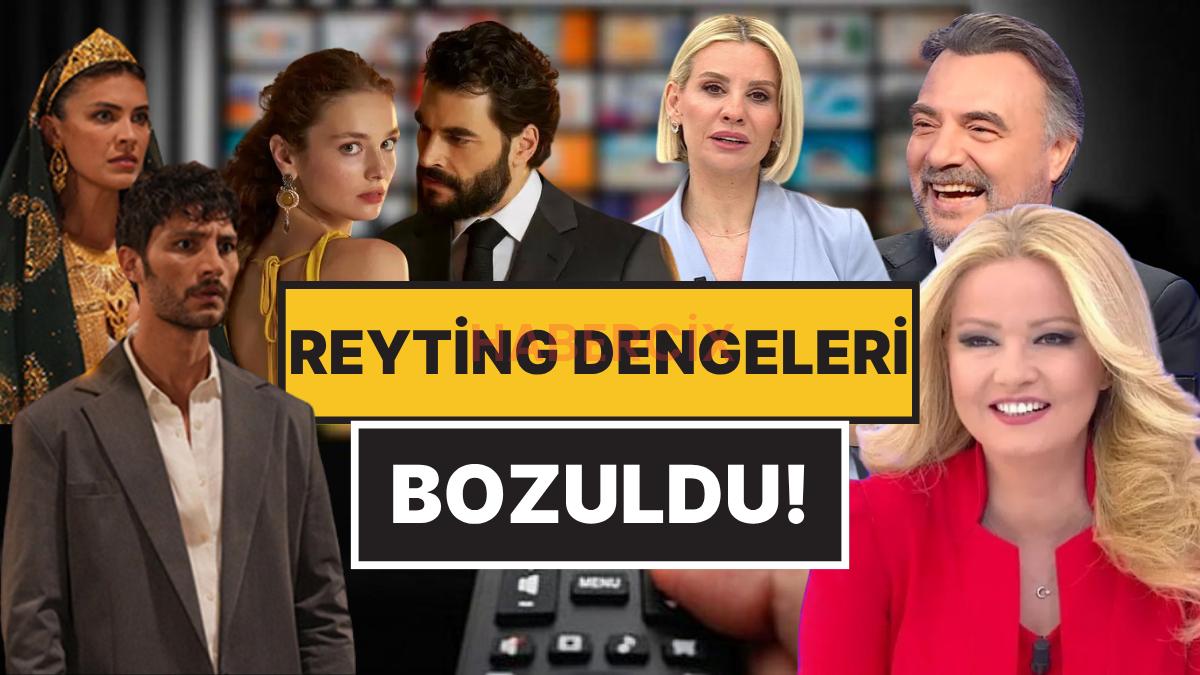 Sıralama Altüst Oldu, Diziler Olmayınca Zirve El Değiştirdi: 13 Kasım Perşembe Reyting Sonuçları Geldi