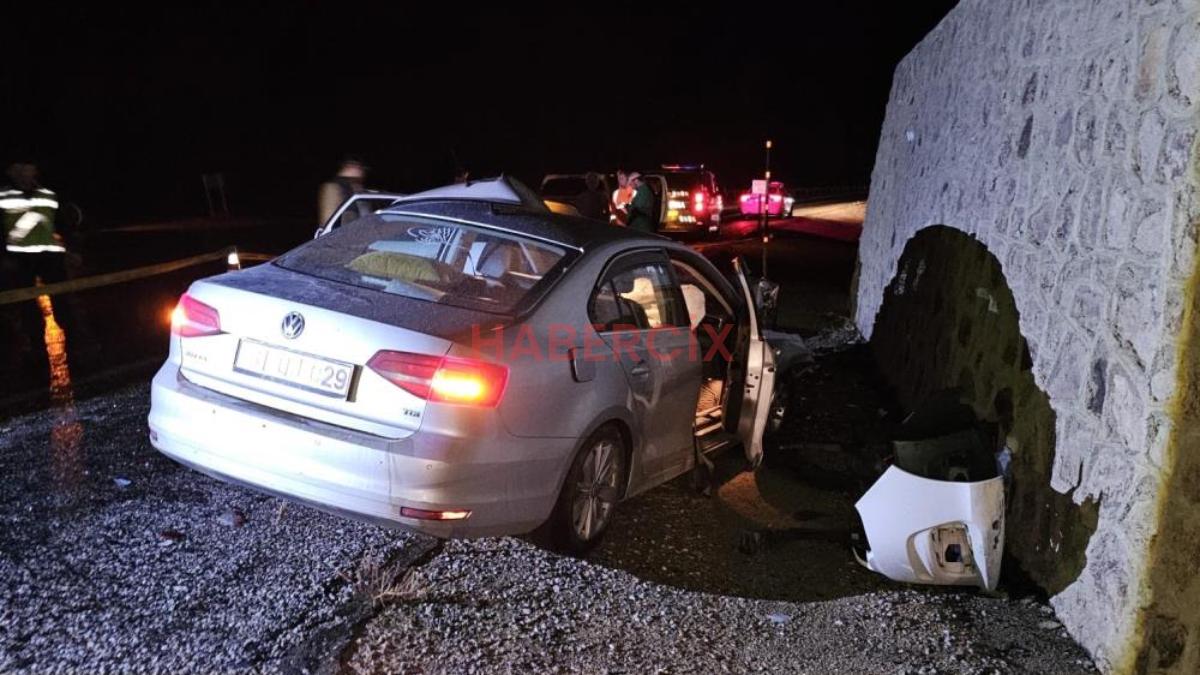 Sivas’ta arabaların çarpıştığı kazada 1 kişi öldü