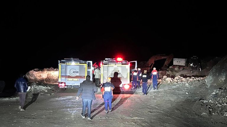 Sivas’ta maden ocağında göçük