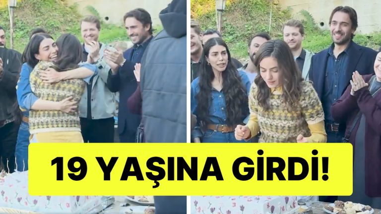 Taşacak Bu Deniz’in Eleni’si Ava Yaman’a Sette Sürpriz Doğum Günü