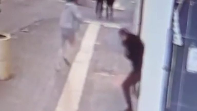 Tekirdağ’da silahlı akın kameraya yansıdı