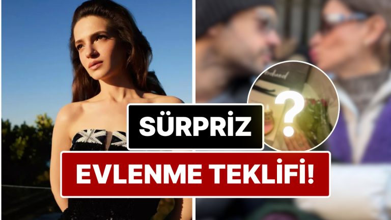 Terzi’nin Esvet’i Şifanur Gül’e Oyuncu Sevgilisinden Sürpriz Evlenme Teklifi!